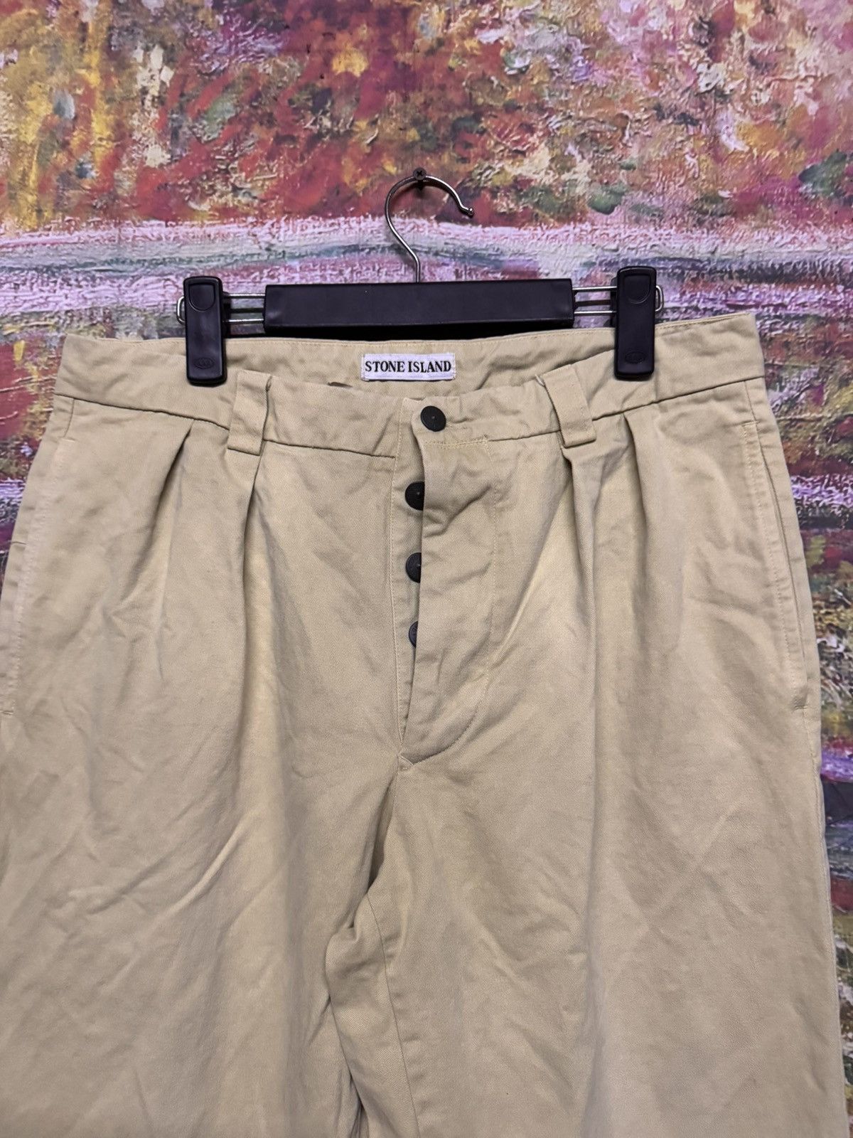 Stone Island Stone Island Pleated Trousers Size US 34 / EU 50 - 4 Thumbnail