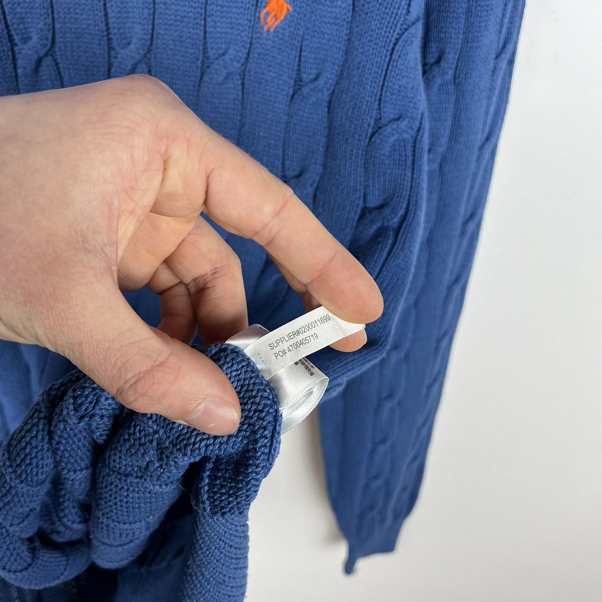 Polo Ralph Lauren Vintage Polo Ralph Lauren cable knit sweater 90’s Size US L / EU 52-54 / 3 - 10 Thumbnail