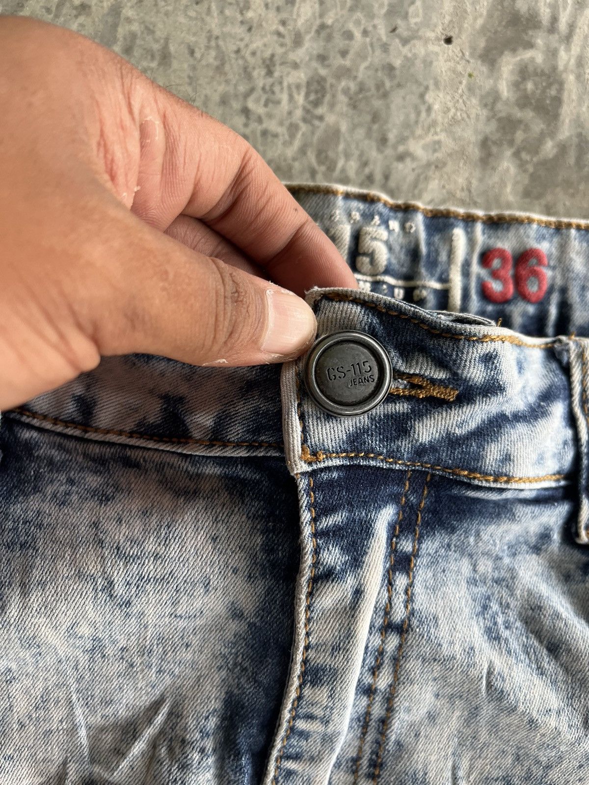 Hysteric Glamour × Japanese Brand × Vintage Distressed Hysteric Inspired Denim Size US 32 / EU 48 - 13 Thumbnail