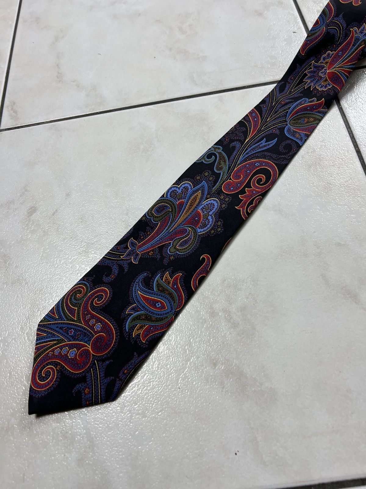 Ralph Lauren Ralph Lauren silk tie luxury floral psychedelic patterned Size ONE SIZE - 5 Thumbnail