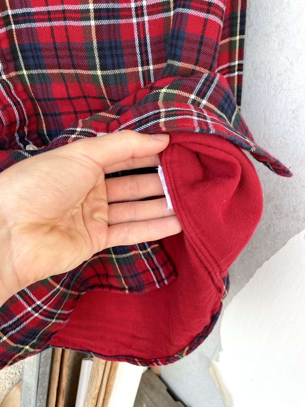 Polo Ralph Lauren Vintage Polo Ralph Lauren Check Flannel Plaid Button Shirt Size US L / EU 52-54 / 3 - 8 Thumbnail