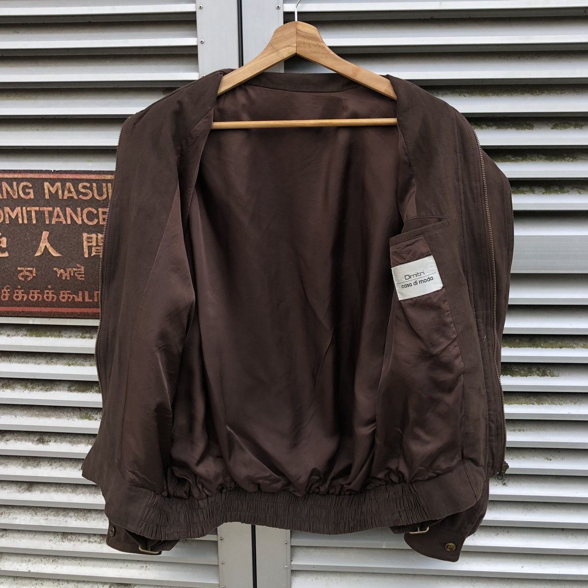 Japanese Brand Vintage Dimitri Casa di moda Bomber Jacket Size US L / EU 52-54 / 3 - 10 Thumbnail