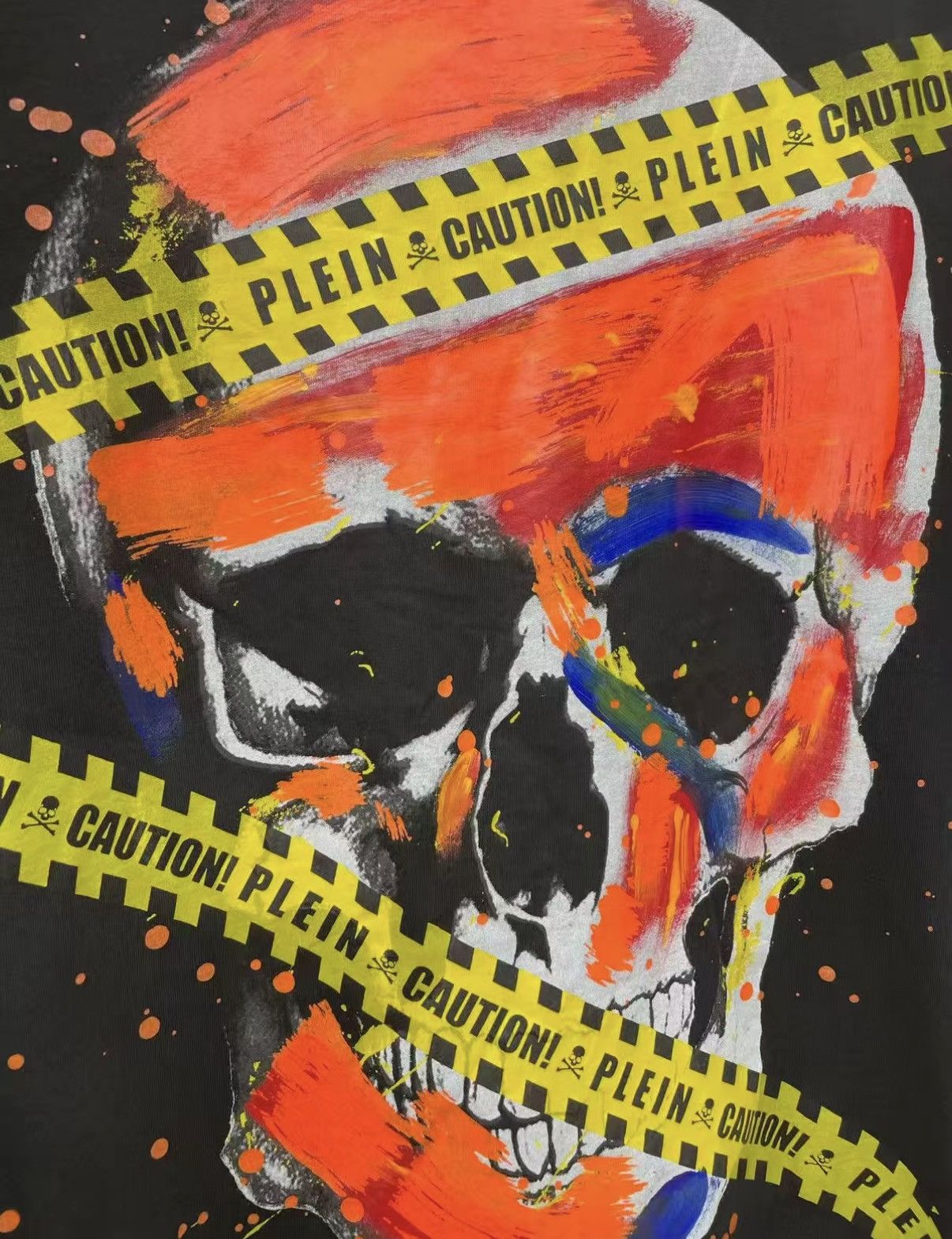 Philipp Plein PHILIPP PLEIN 100% Cotton Short Sleeve T-shirt J30 Size US S / EU 44-46 / 1 - 3 Thumbnail