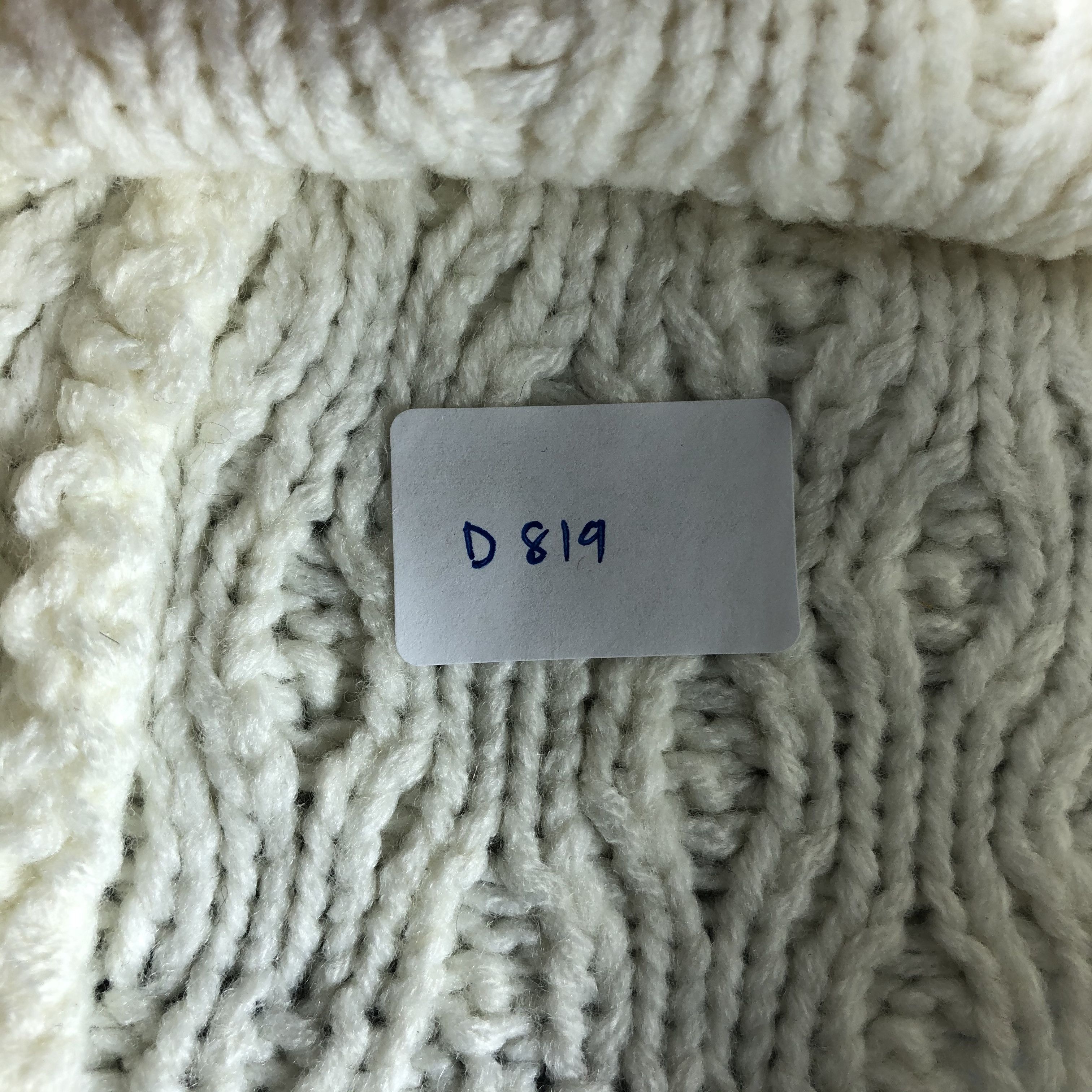 Aran Isles Knitwear × Vintage Womens Aran Isle PomPom Beanie Snow Hat Snow Cap -D819 Size ONE SIZE - 7 Thumbnail