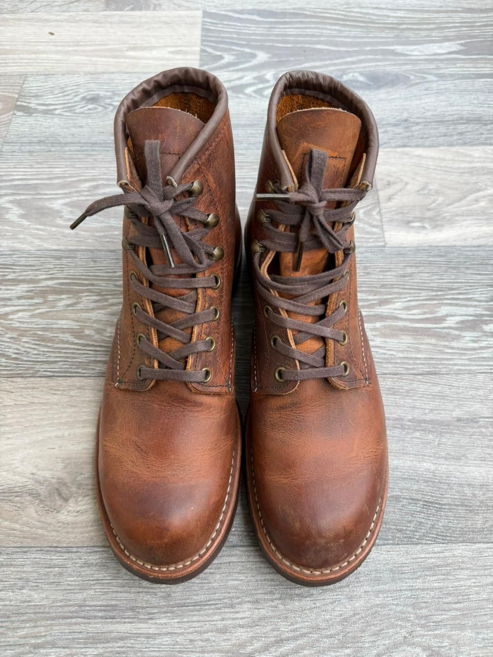 Red Wing Red Wing Blacksmith 3343 Brown Leather Boots Sz 7.5 UK Size US 8.5 / EU 41-42 - 2 Thumbnail