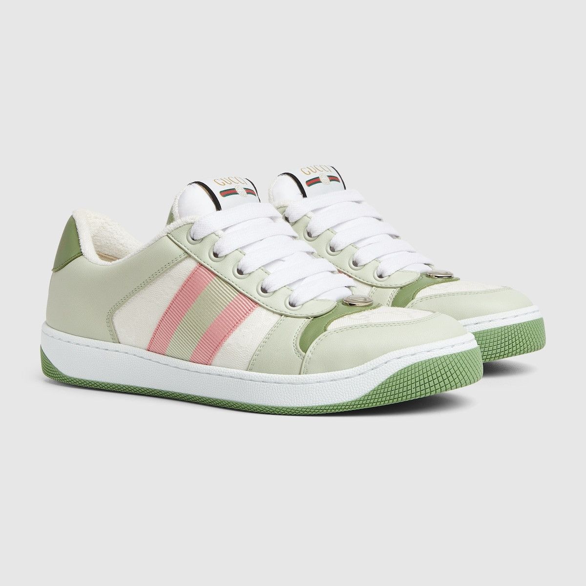 Gucci oc11z1025 Screener Sneakers in Multicolor Size US 7 / IT 37 - 2 Thumbnail