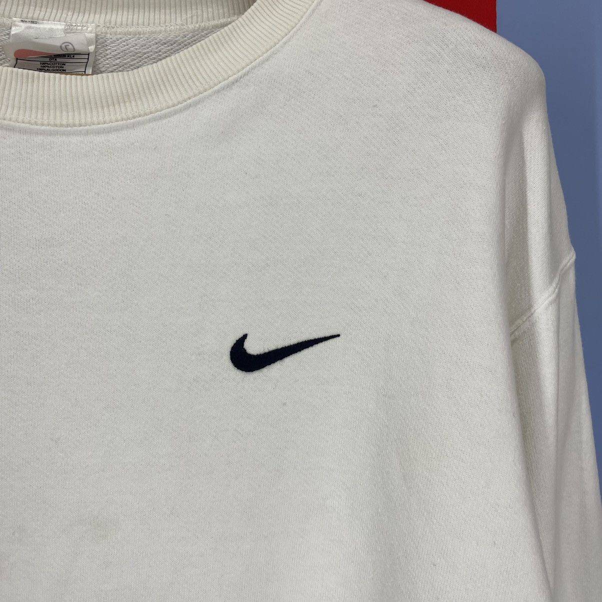 Nike 90s Vintage NIKE USA Crew Neck Sweatshirt #2035/14 Size US L / EU 52-54 / 3 - 9 Thumbnail