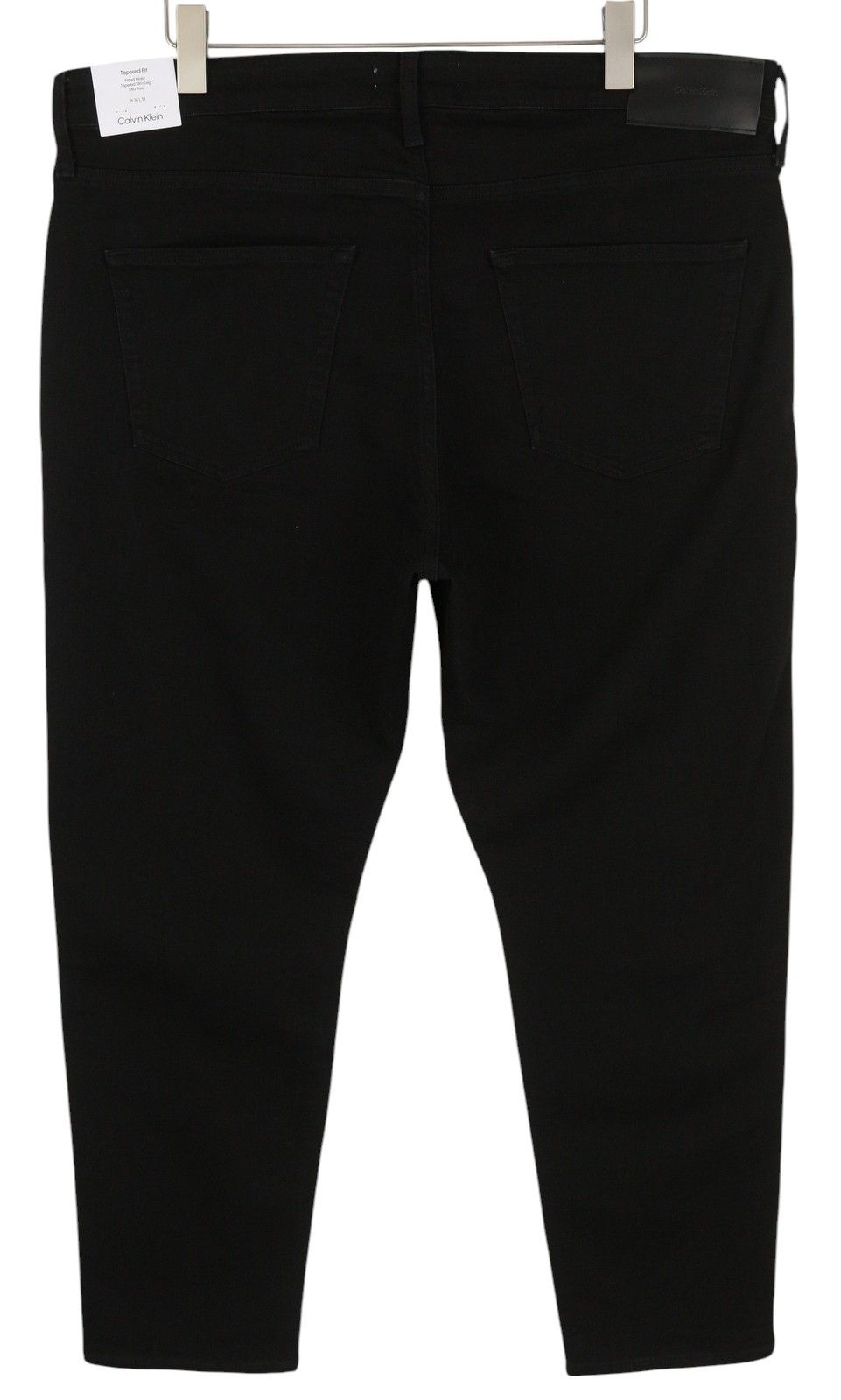 Calvin Klein TAPERED RINSE BLACK W38/L32 Stretch Denim Jeans 84962 Size US 38 / EU 54 - 2 Thumbnail