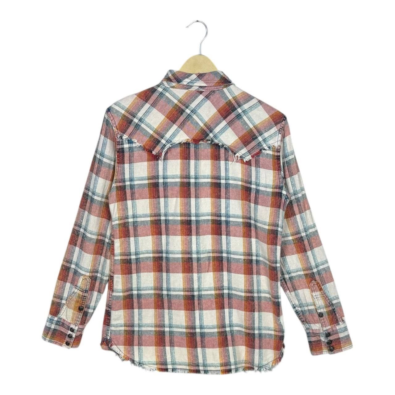 GOA GOA Japanese Brand Western Flannel Distressed Plaid Archive Size US S / EU 44-46 / 1 - 2 Thumbnail