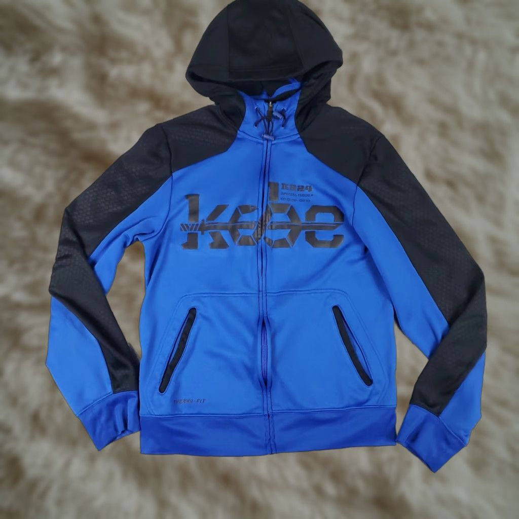 Nike Nike Kobe Bryant Hoodie Mens Small Blue Black Therma Fit Zip Full Zip Sweatshirt Size US S / EU 44-46 / 1 - 1 Thumbnail
