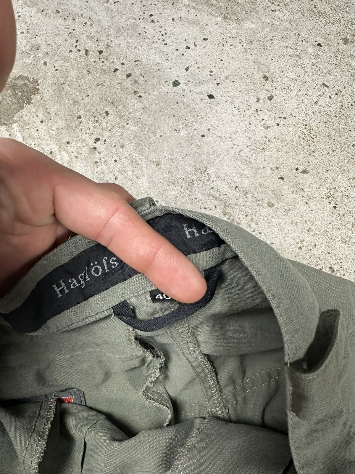Haglofs × Vintage ‼️ Vintage 90s Haglofs Cargo Khaki Outdoor Hiking Pants Size US 30 / EU 46 - 9 Thumbnail