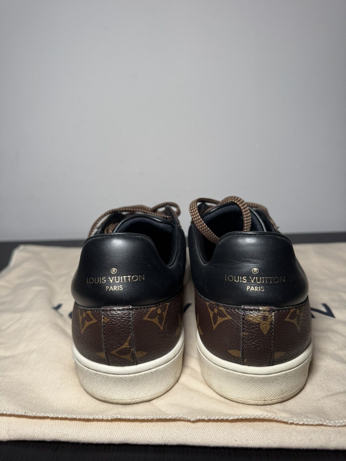 Louis Vuitton Louis Vuitton Luxembourg Sneaker Monogram Canvas Size US 8 / EU 41 - 3 Thumbnail