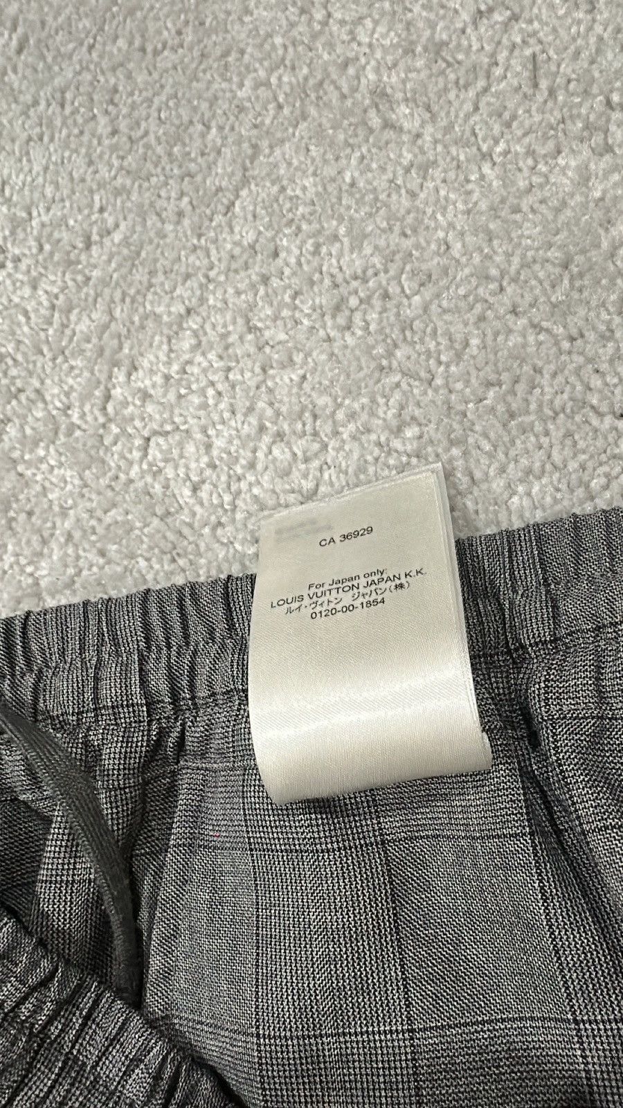 Louis Vuitton Louis Vuitton Grey Checkered Track Shorts Size US 30 / EU 46 - 6 Thumbnail