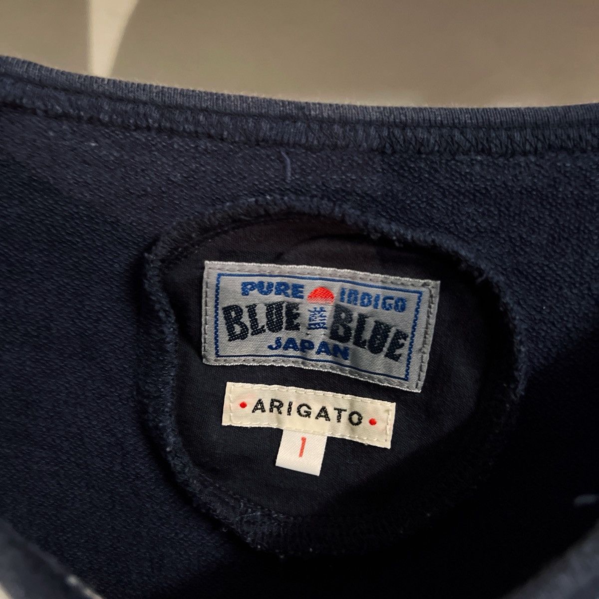 Blue Blue Japan BLUE BLUE PURE INDIGO ABSTRACT Size US S / EU 44-46 / 1 - 4 Thumbnail