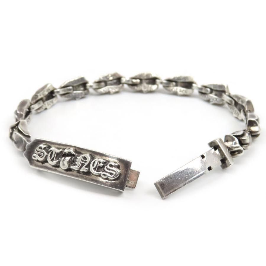 Chrome Hearts 11LINK Chrome Hearts Lip Tongue Stones Mini ID Bracelet Size ONE SIZE - 3 Thumbnail