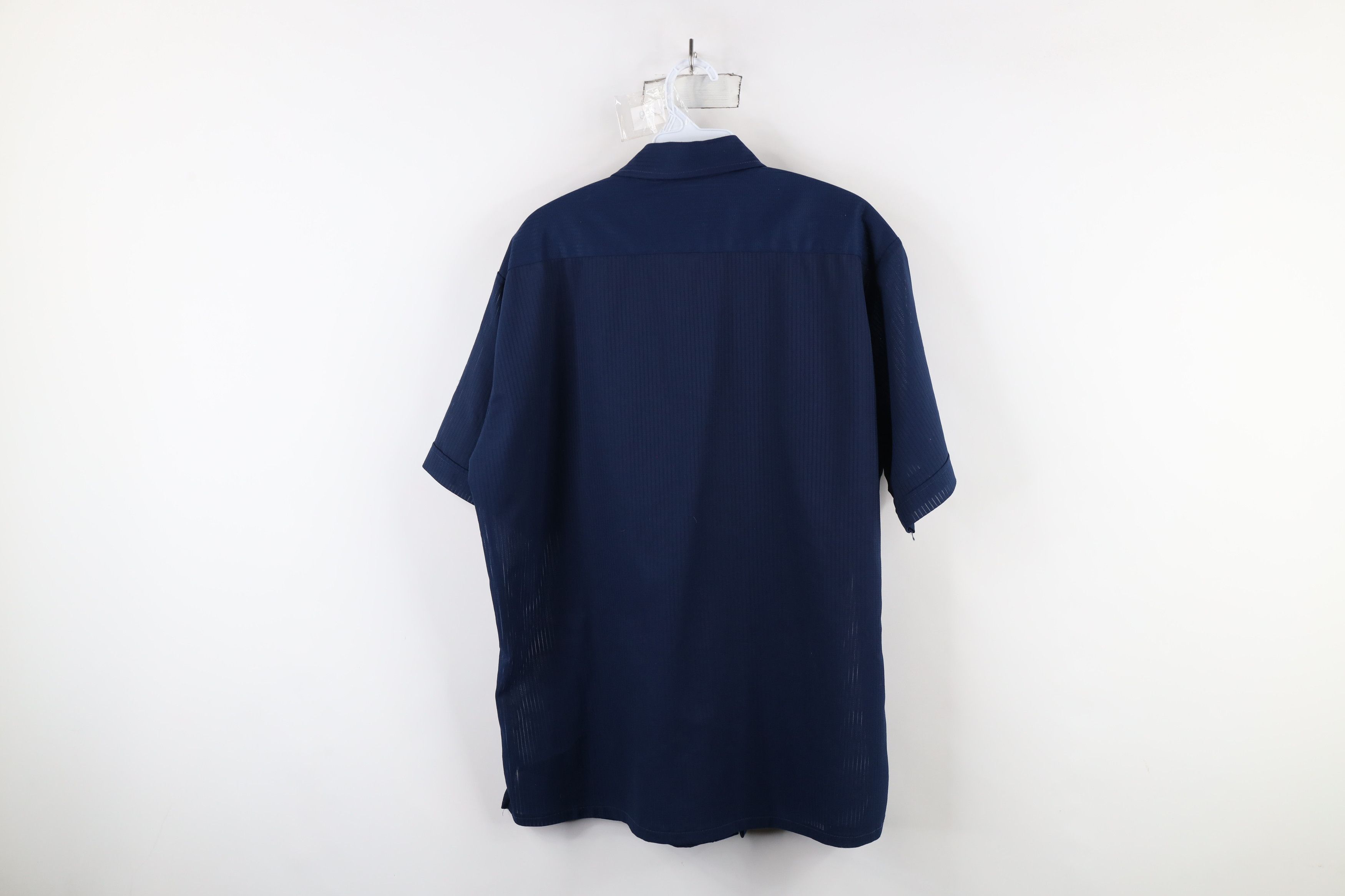 Vintage Vintage 70s Streetwear Short Sleeve Collared Button Shirt Size US L / EU 52-54 / 3 - 11 Thumbnail