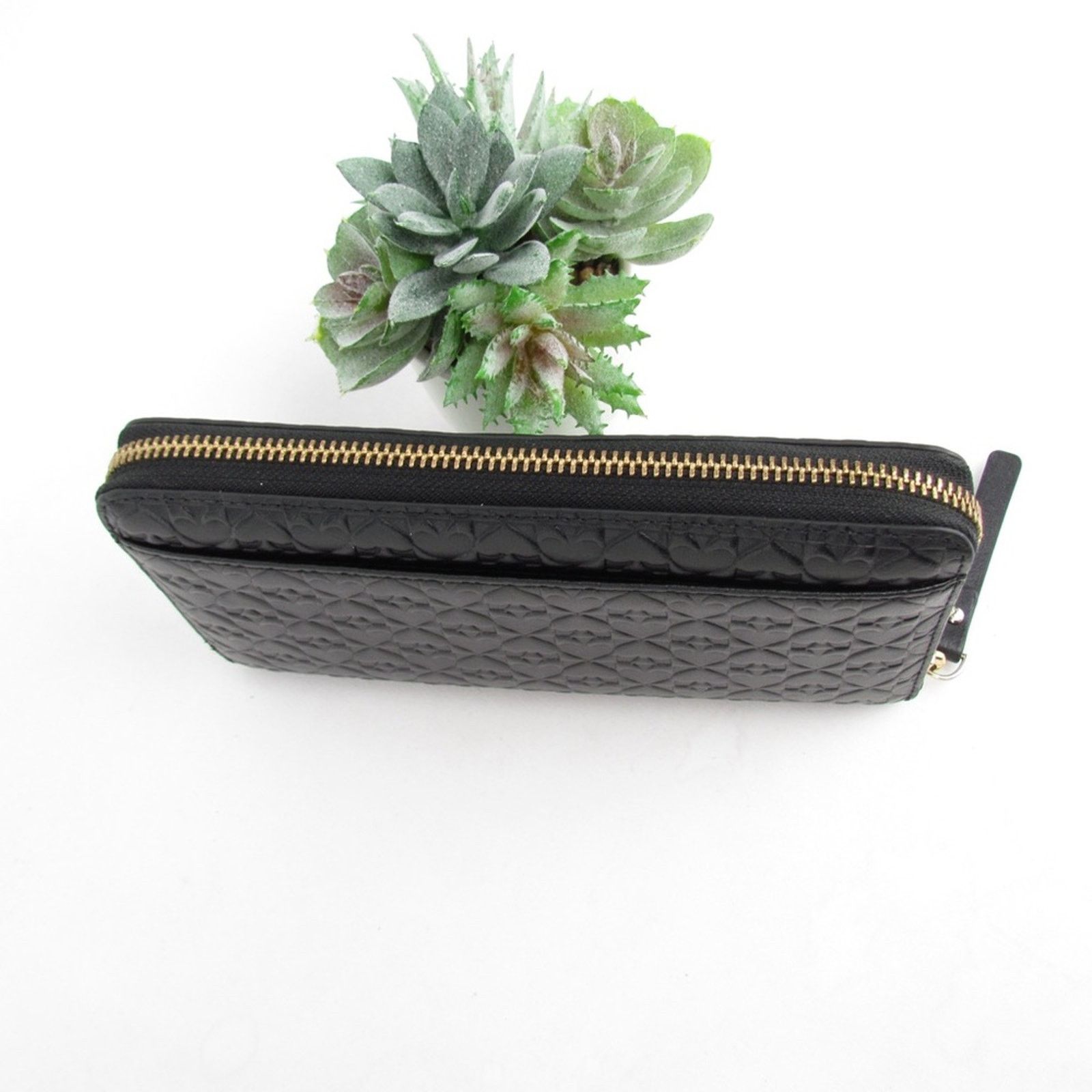 Kate Spade Kate Spade Black Zip Around Wallet Size ONE SIZE - 5 Thumbnail