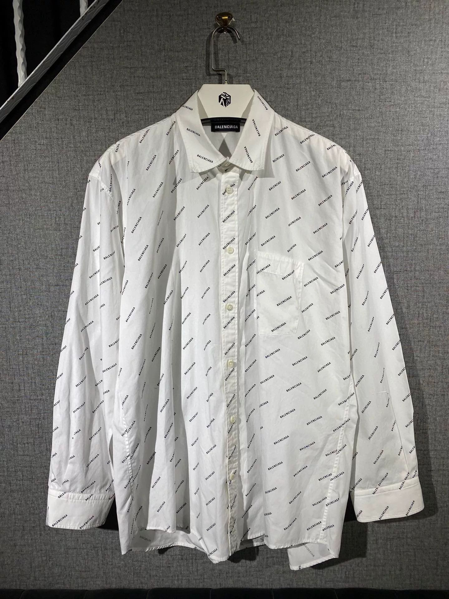Balenciaga balenciaga long sleeve shirt jacket Size US L / EU 52-54 / 3 - 1 Thumbnail