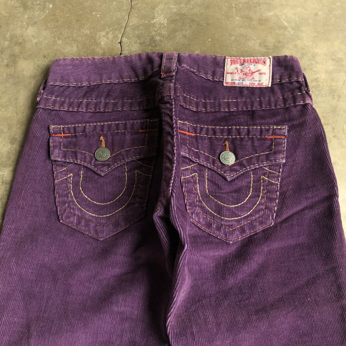 True Religion Vintage True Religion USA Bootcut Flared Corduroy Pants Size US 27 - 7 Thumbnail