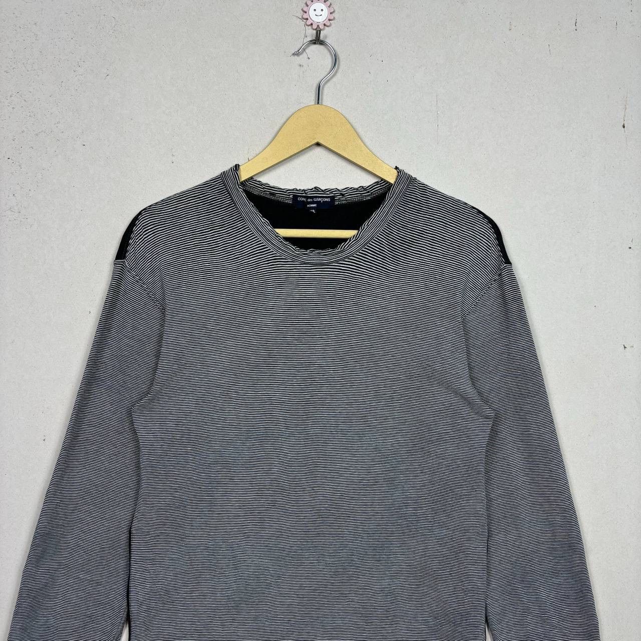 Comme des Garcons Comme des Garcons Homme Striped Long Sleeve Tee XS Japan Size US XS / EU 42 / 0 - 3 Thumbnail