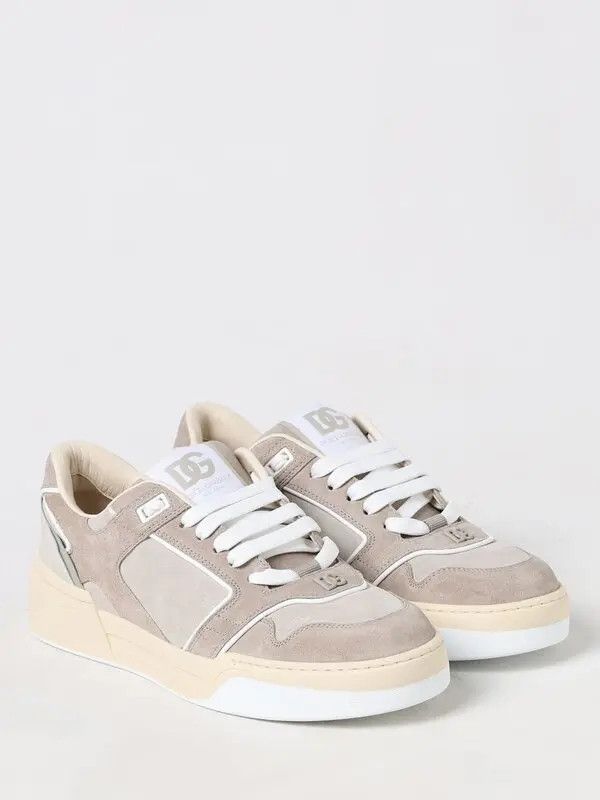 Dolce & Gabbana o1s22i1n0924 Low-Top Sneakers in Beige Size US 12 / EU 45 - 2 Thumbnail