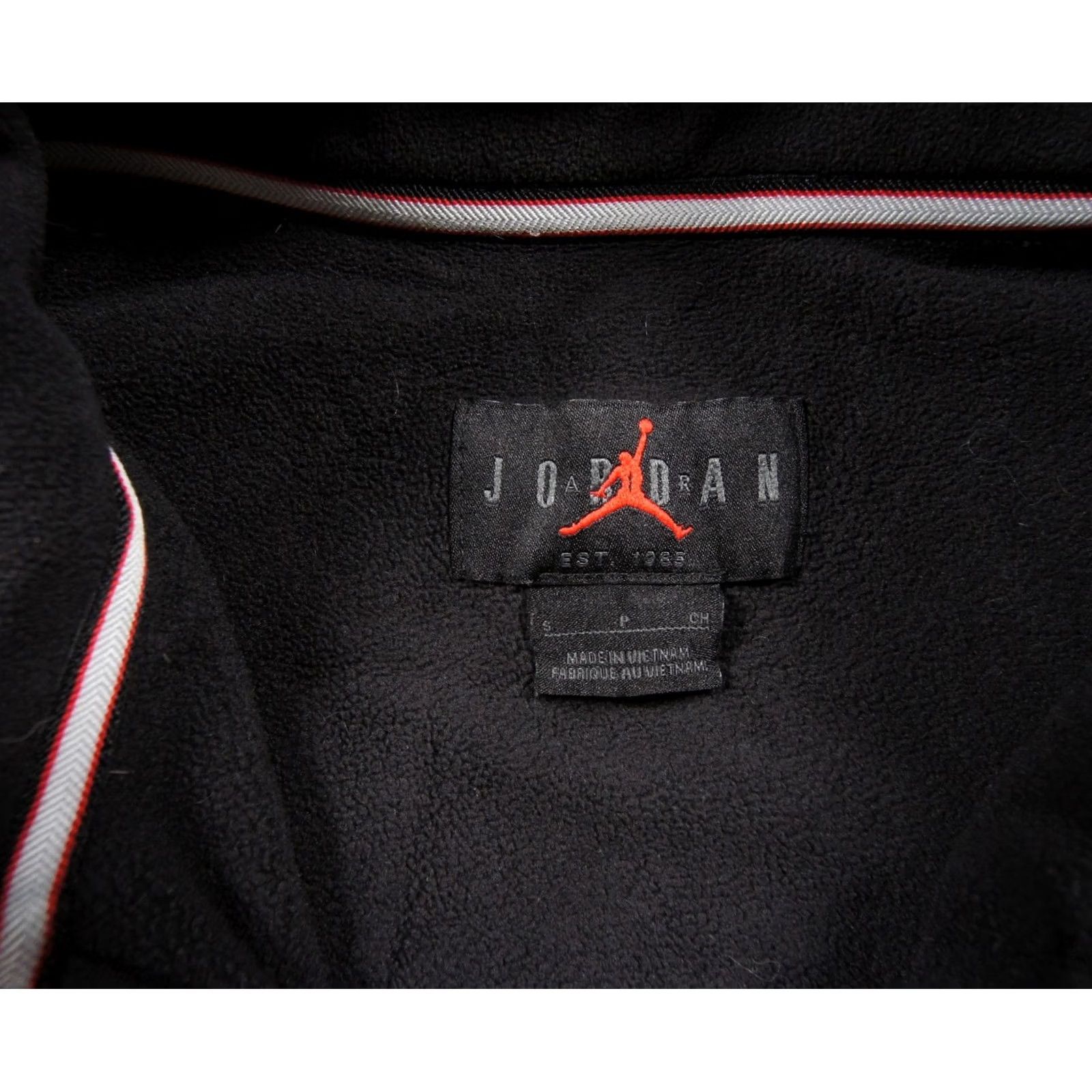 Jordan Brand Jordan Sweatshirt Mens Small Black Quarter Zip Fleece Jumpman Pocket Zipper Logo Size US S / EU 44-46 / 1 - 6 Thumbnail