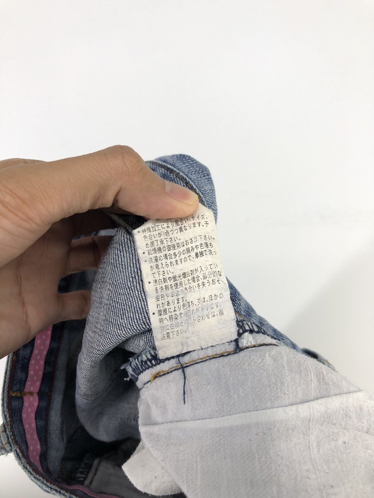 Japanese Brand × Quiksilver Roxy Jean Distressed Faded Blue Jeans Size 31" - 21 Thumbnail