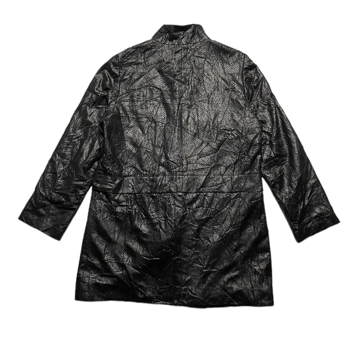 If Six Was Nine 🇯🇵 PETILLANTE SNAKE SKIN BUTTON UP LONG JACKET Size US L / EU 52-54 / 3 - 6 Thumbnail