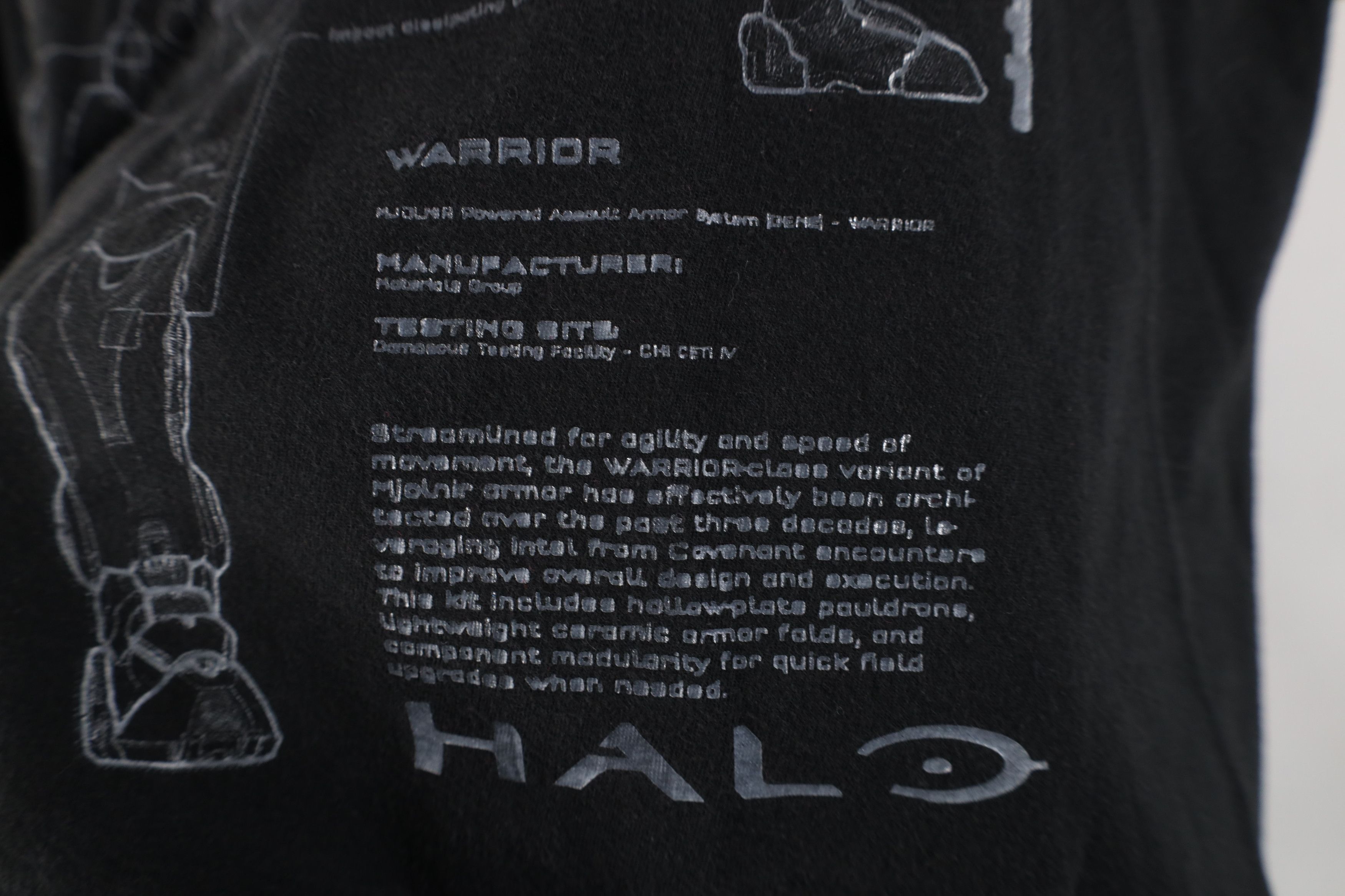 Vintage Vintage Halo 5 Spell Video Game Promo T-Shirt Black Cotton Size US L / EU 52-54 / 3 - 7 Thumbnail