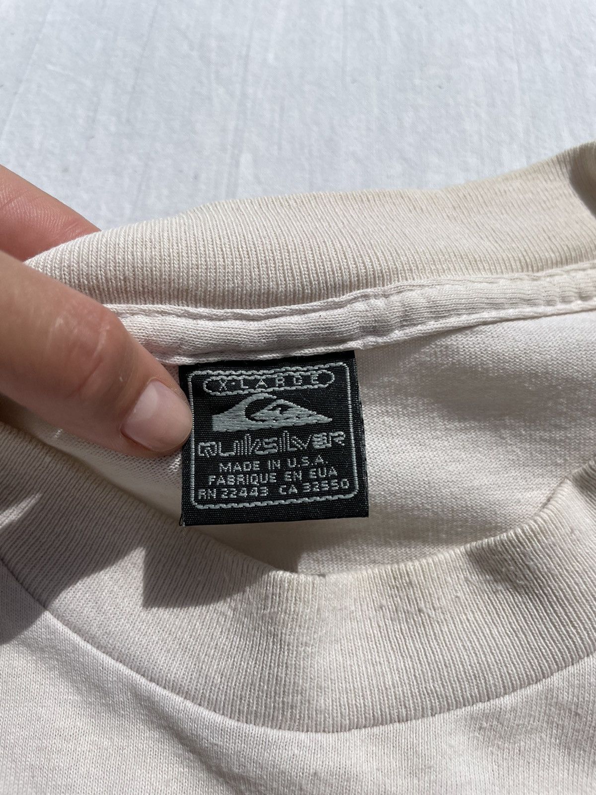 Quiksilver × Vintage Vintage Quiksilver T-Shirt Size US XL / EU 56 / 4 - 6 Thumbnail