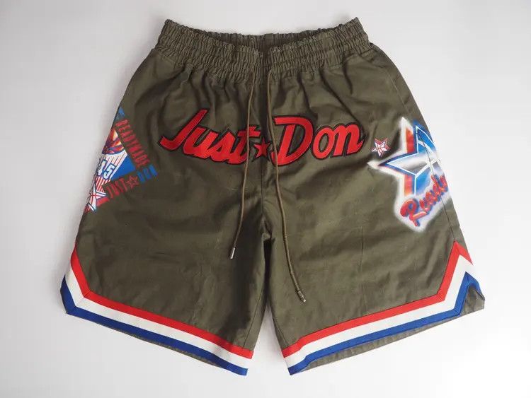 Just Don × READYMADE Sz 3 Just Don x Readymade 18AW NBA Basketball Shorts Size US 32 / EU 48 - 1 Thumbnail