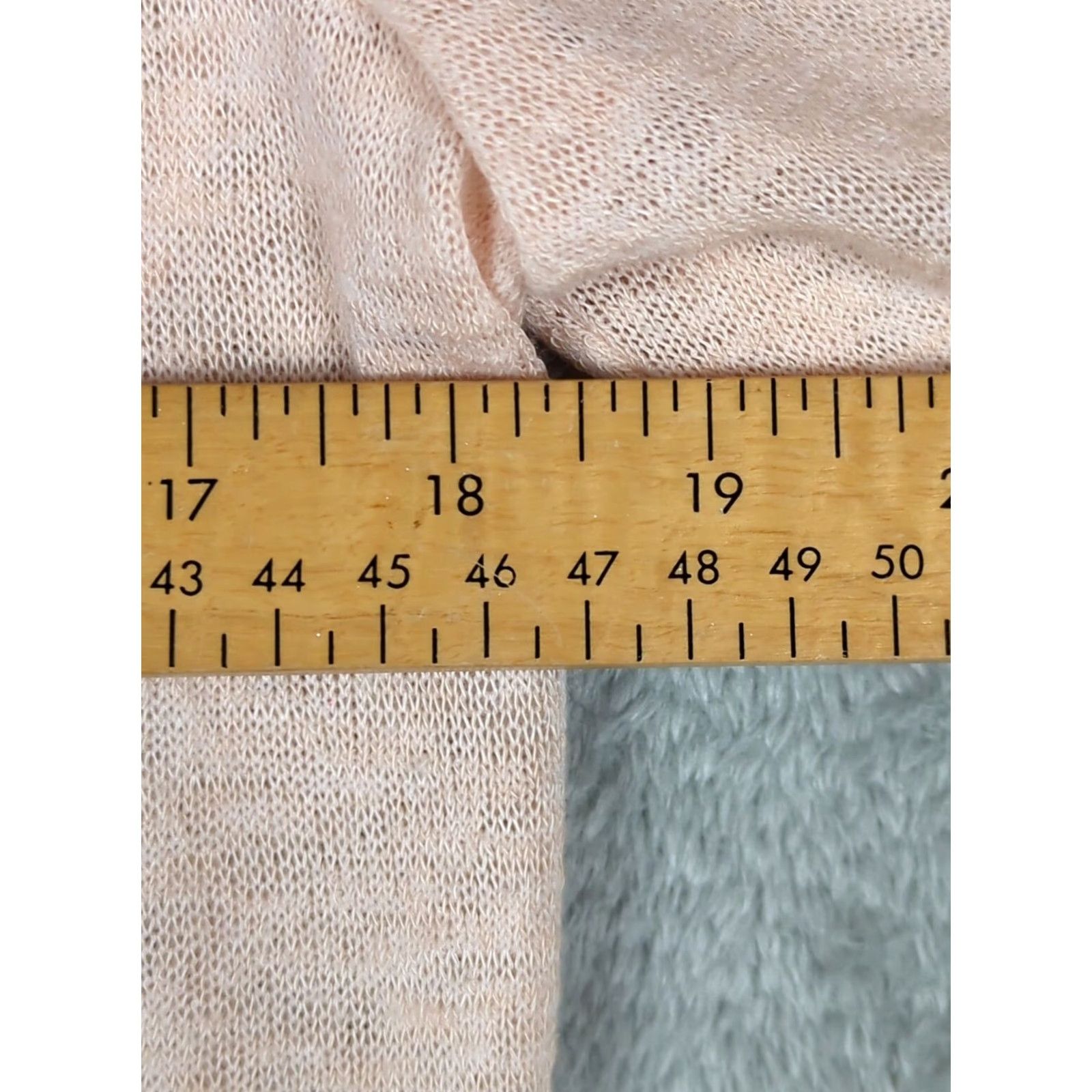 Vintage Disney LC Lauren Conrad Snow White Top Women's L Peach Glitter Bow Lace Apple Round Neck Long Sleeve Casual Blouse Garden Vintage Not Applicable Size L / US 10 / IT 46 - 6 Thumbnail