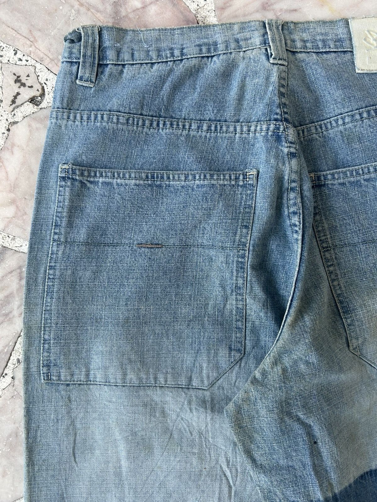Southpole Southpole Vintage Sashiko Patchwork Japan Denim Size US 30 / EU 46 - 9 Thumbnail