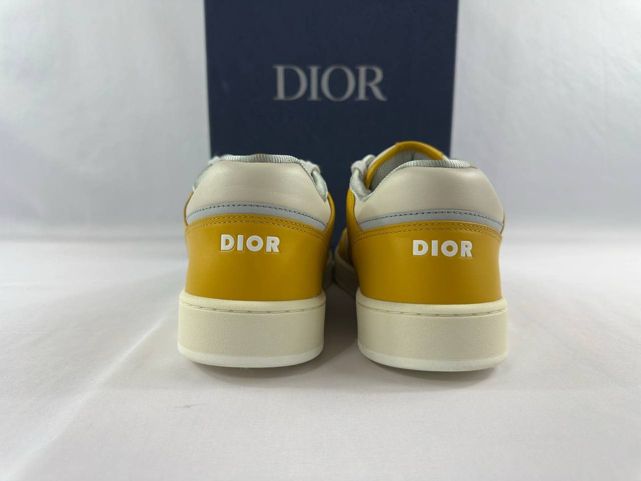 Dior Dior B27 Low 'Dior Oblique' Gold-Tone White Grey Size US 11 / EU 44 - 10 Thumbnail