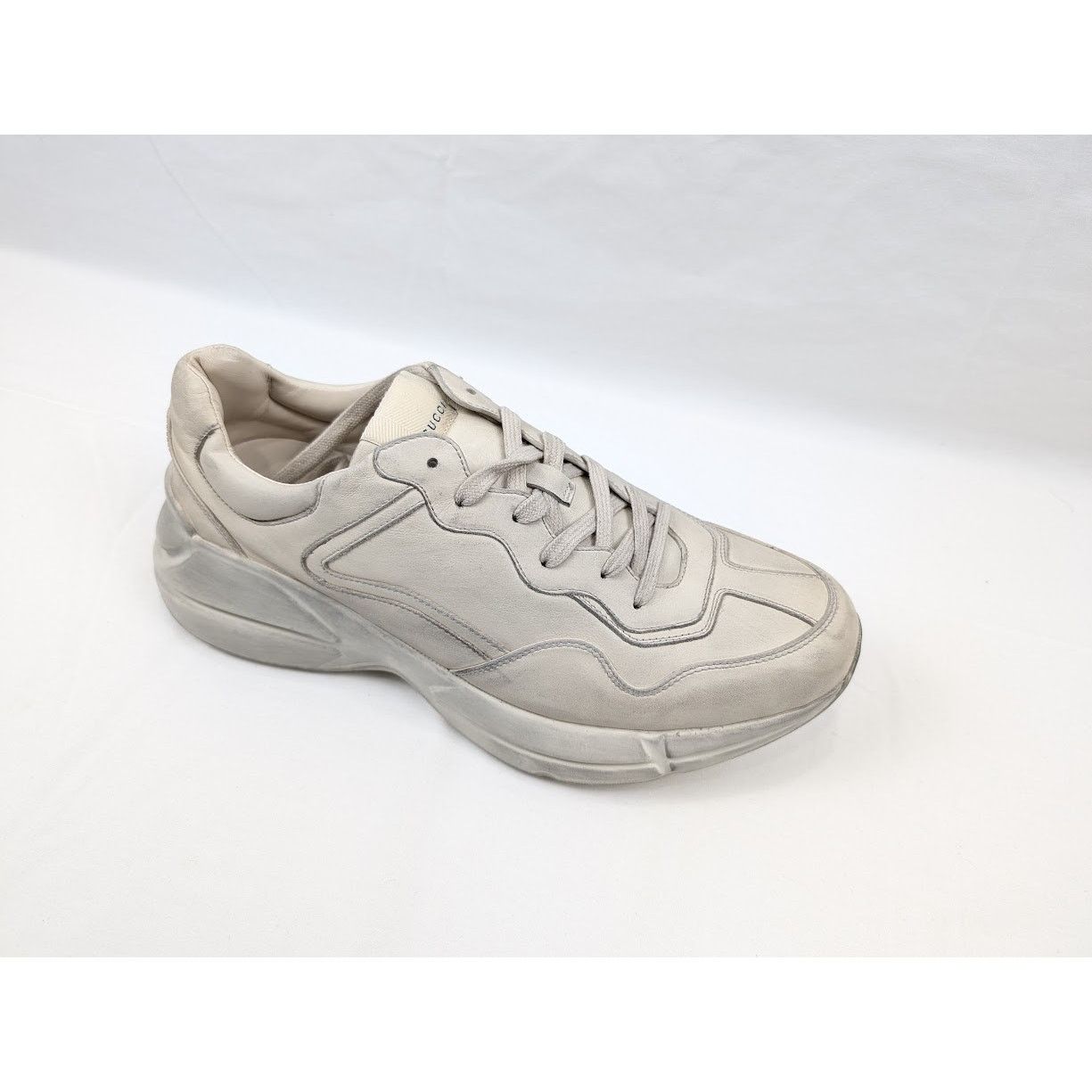 Gucci o1rshd1 Q:2 / Miro Soft Sneakers in Ivoire Size US 11.5 / EU 44-45 - 3 Thumbnail