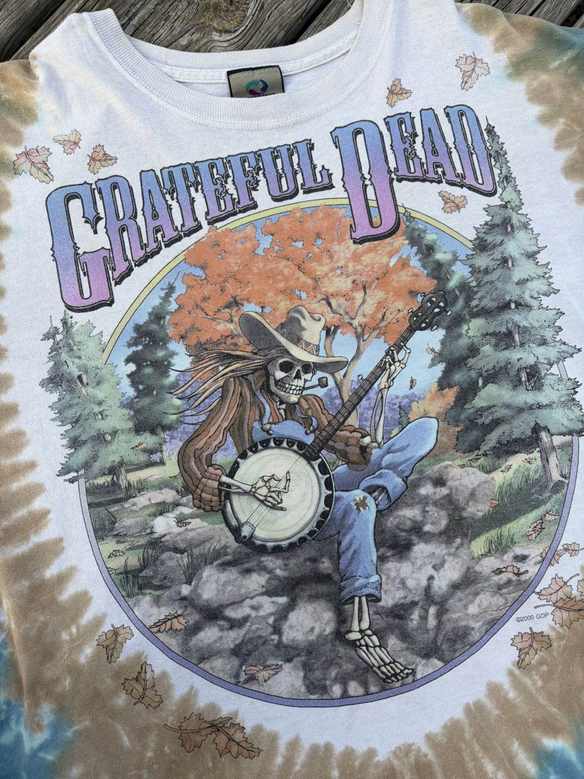 Liquid Blue 1994 Grateful Dead tour AOP graphic shirt Size US XL / EU 56 / 4 - 2 Thumbnail