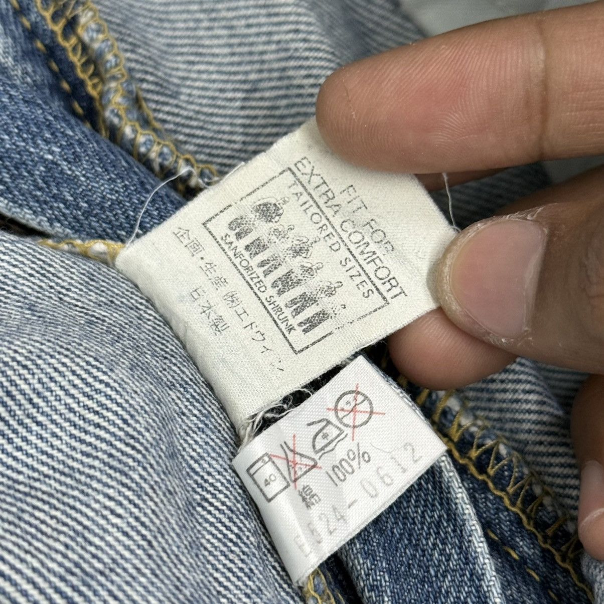 Edwin Rare Vintage Lee x Edwin Lightwash Japanese Denim Pants Size US 30 / EU 46 - 16 Thumbnail