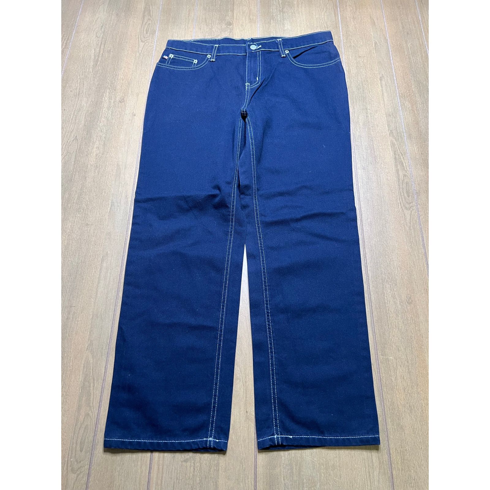 Vintage Polo Jeans Co. Ralph Lauren denim pants women Sz 14 35x27 Size 36" / US 14 / IT 50 - 1 Thumbnail