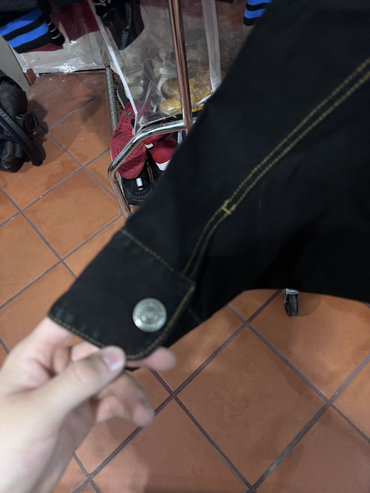 Willy Chavarria Willy Chavaria Black Denim Jacket Size US M / EU 48-50 / 2 - 5 Thumbnail