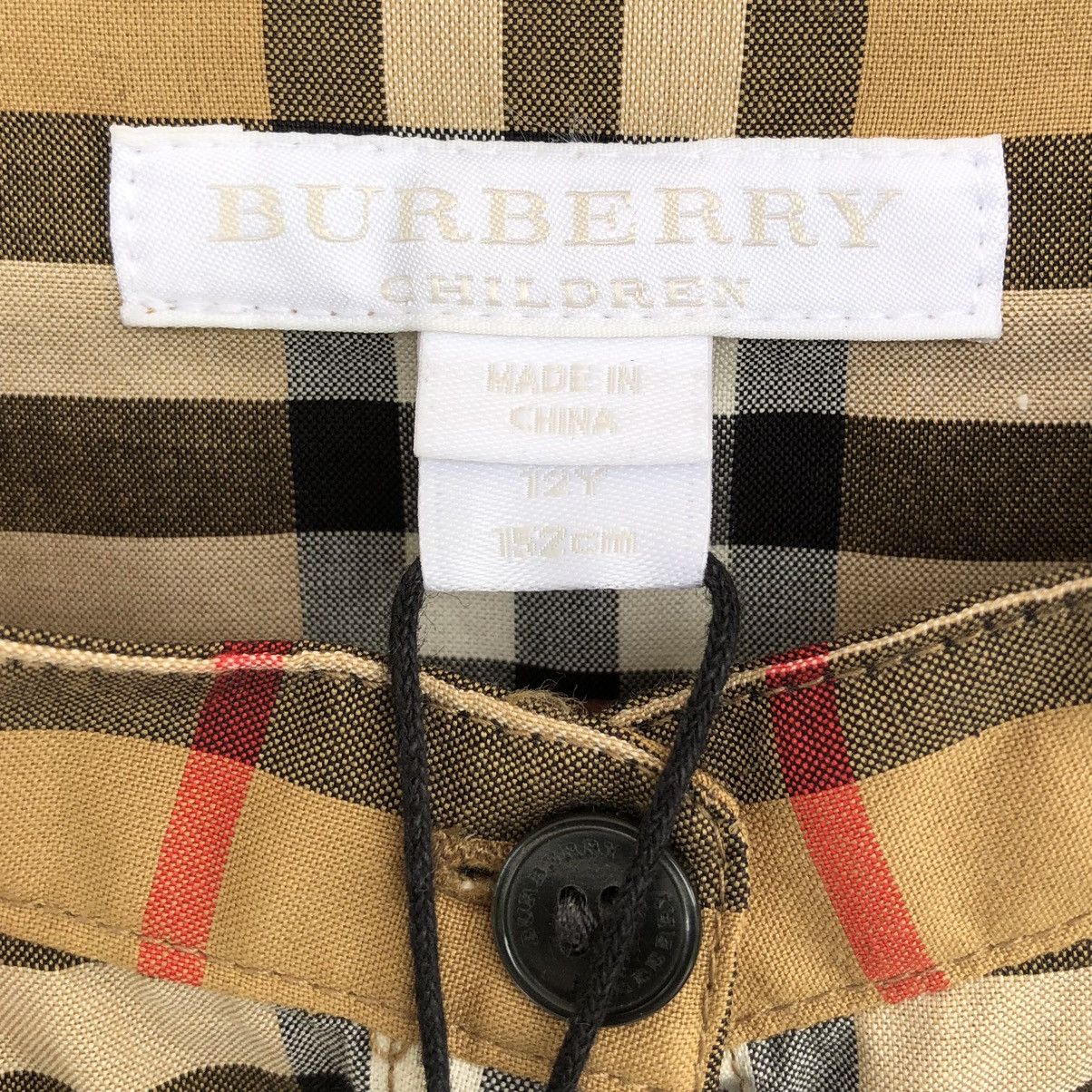 Burberry Burberry London Children Yellow Check Cotton Dress Size XXS / US 00 / IT 34 - 13 Thumbnail