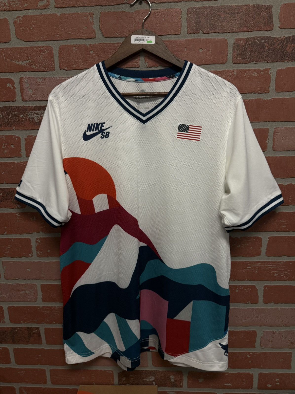 Nike RARE Nike SB x Para Jersey Size Large Clean 🧼 Size US L / EU 52-54 / 3 - 3 Thumbnail