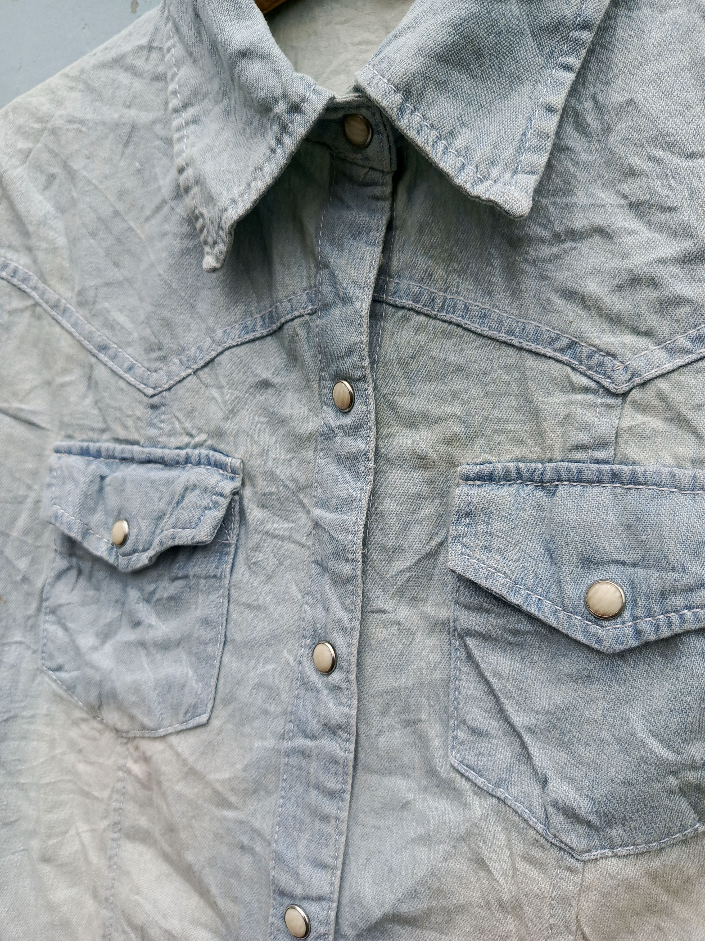 Japanese Brand Cornflake women's shirt button ups Size M / US 6-8 / IT 42-44 - 8 Thumbnail