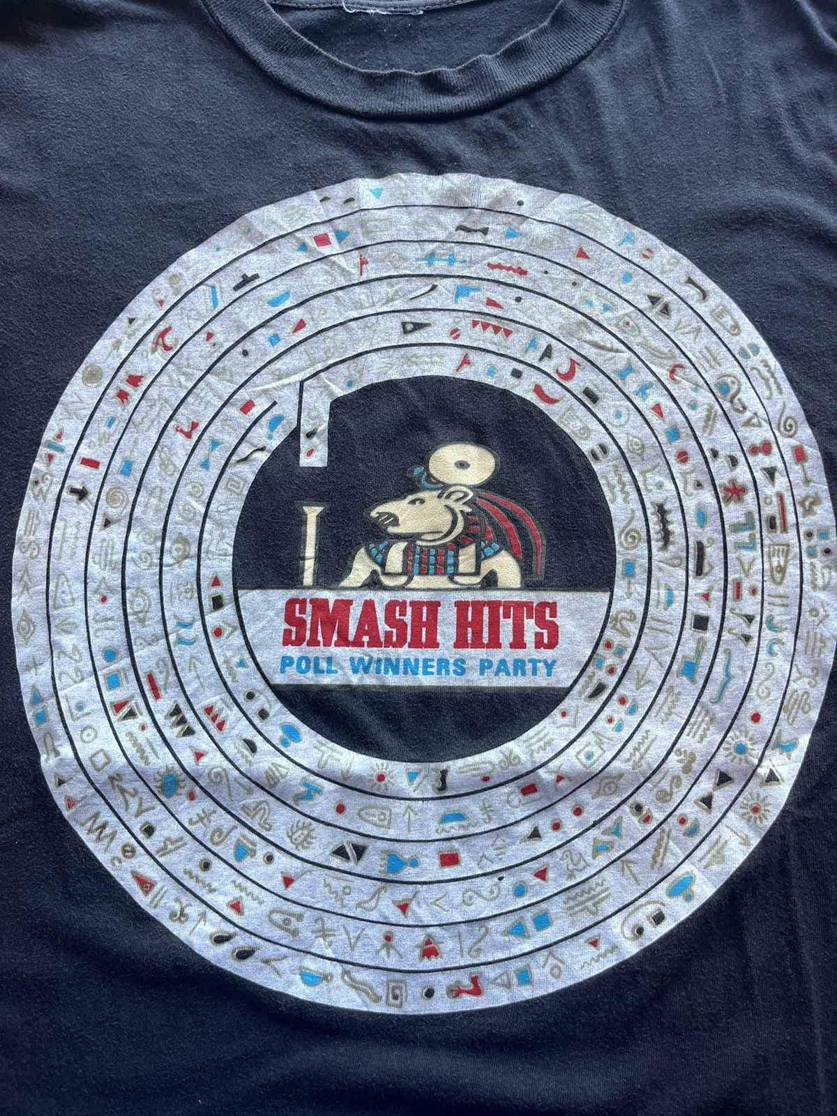 Band Tees × Vintage Vintage SMASH HITS Poll Winners Party 1990’s Tshirt Size US L / EU 52-54 / 3 - 6 Thumbnail