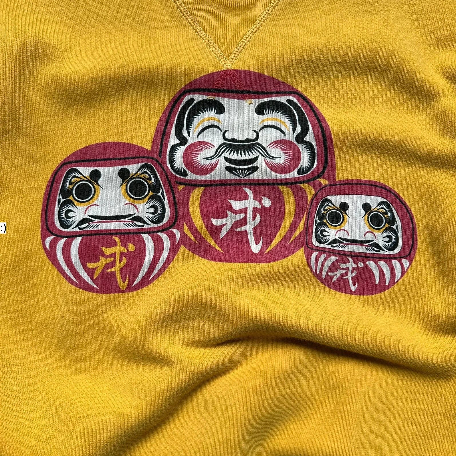 Evisu Sweatshirt Crewneck Evisu Yellow Size US M / EU 48-50 / 2 - 4 Thumbnail
