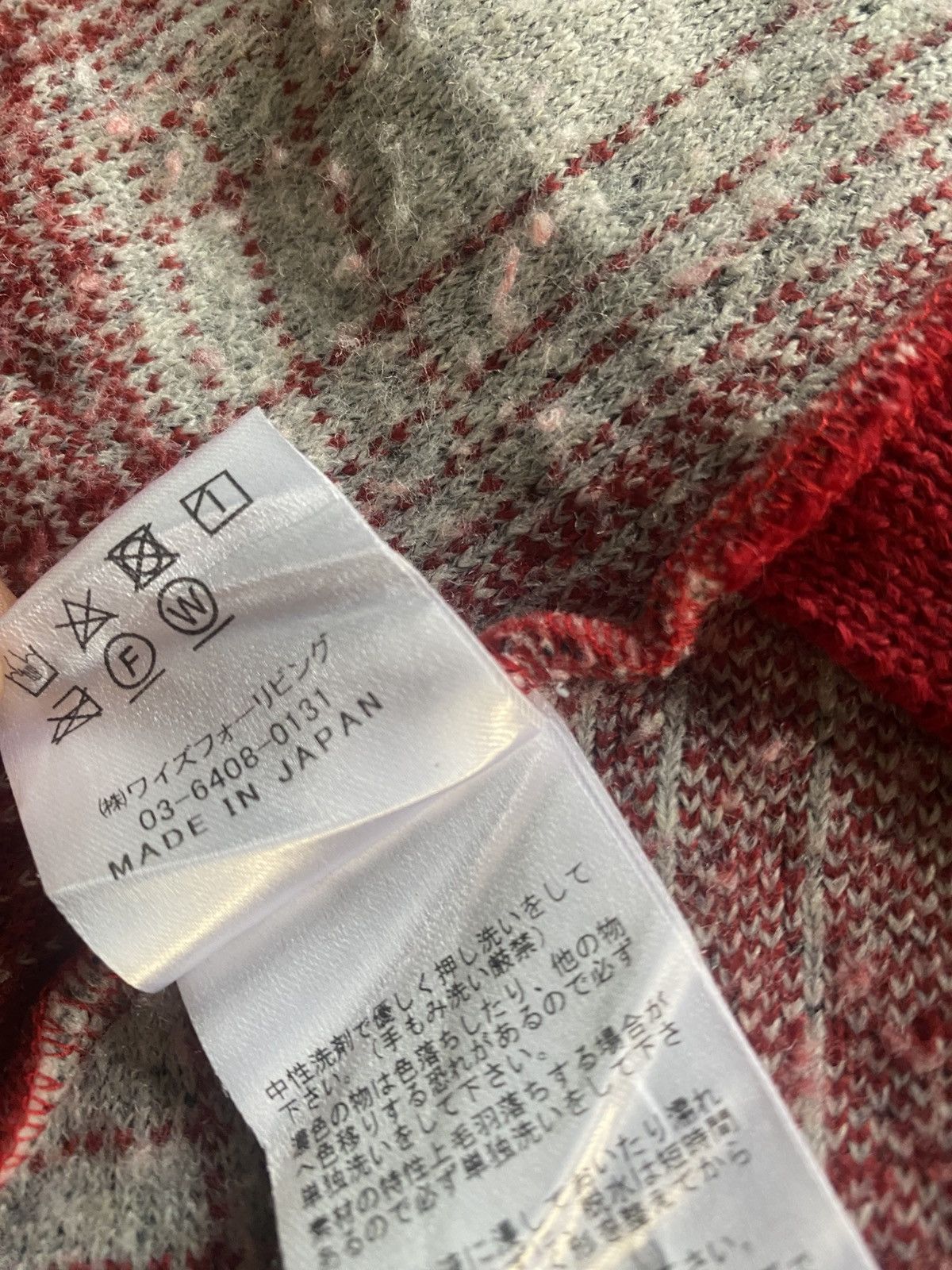 Yohji Yamamoto Y’s x Yohji Yamamoto Checkered Poncho Size M / US 6-8 / IT 42-44 - 4 Thumbnail