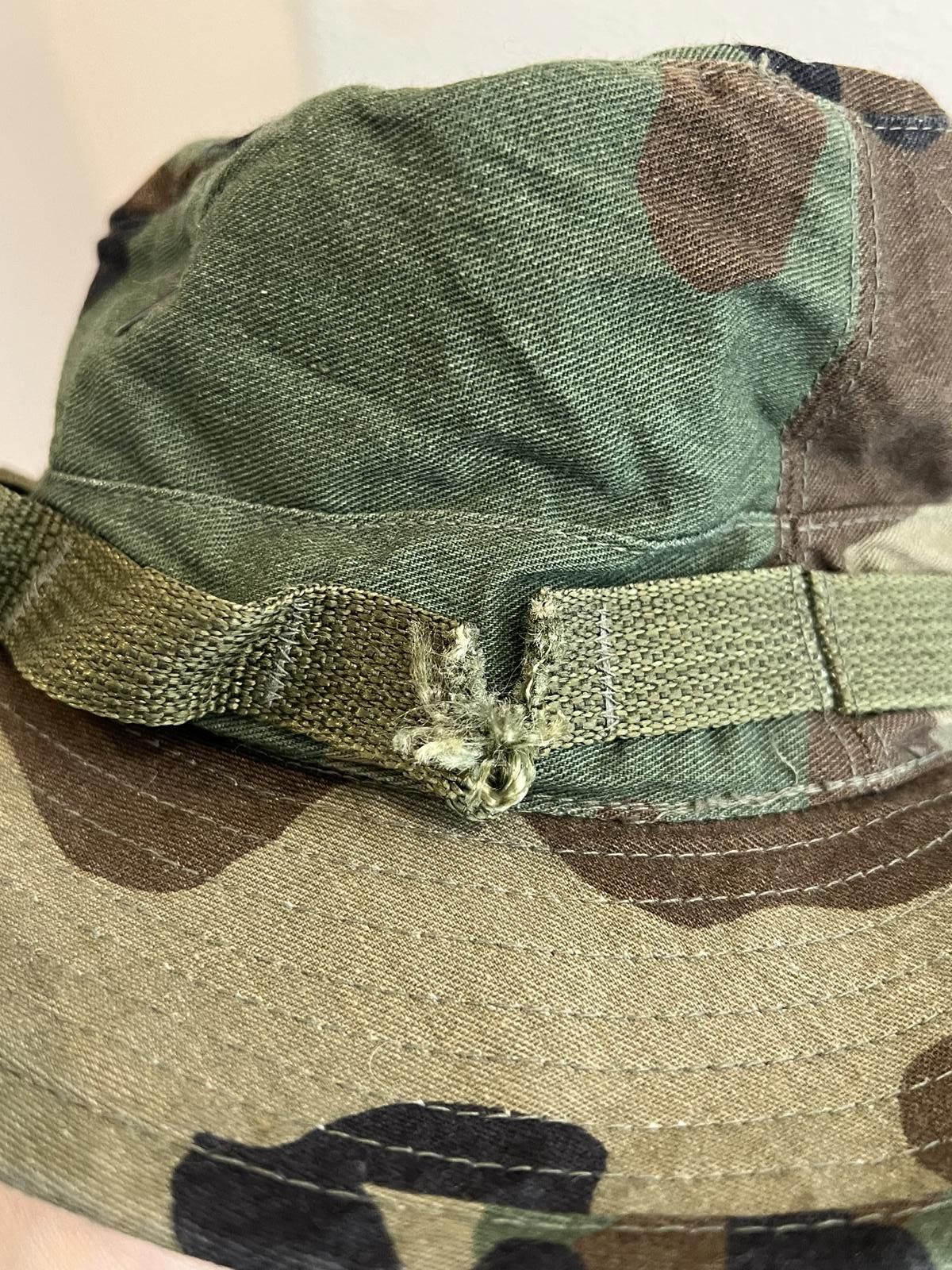 Designer Authentic Military Camo Bucket Hat - Size 7 Size ONE SIZE - 4 Thumbnail