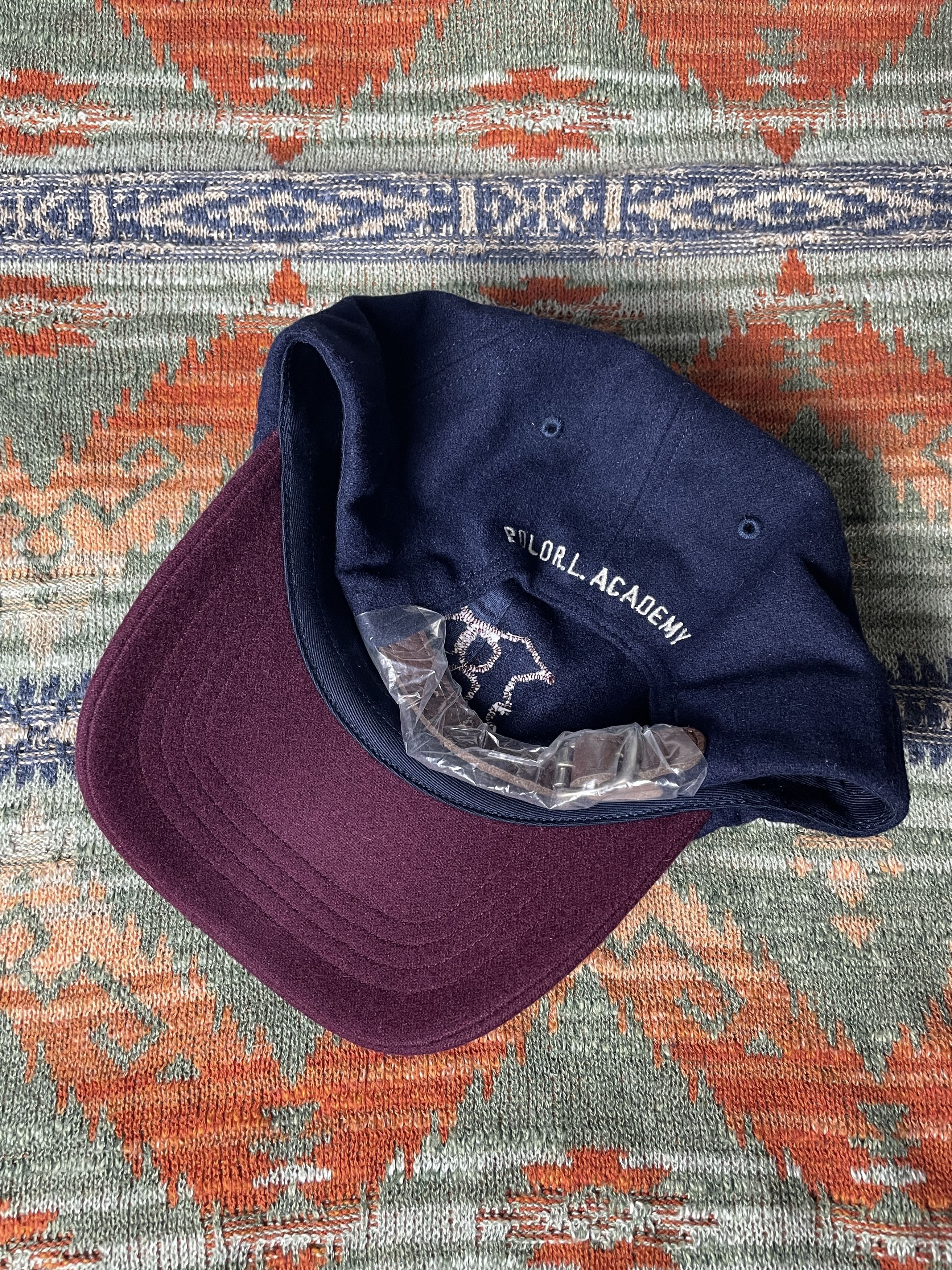 Ralph Lauren Ralph Lauren Rare Leather Baseball Hat cap Size ONE SIZE - 4 Thumbnail