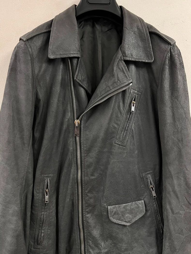Rick Owens Rick Owens Biker Leather Jacket Size US XXS / EU 40 - 2 Thumbnail