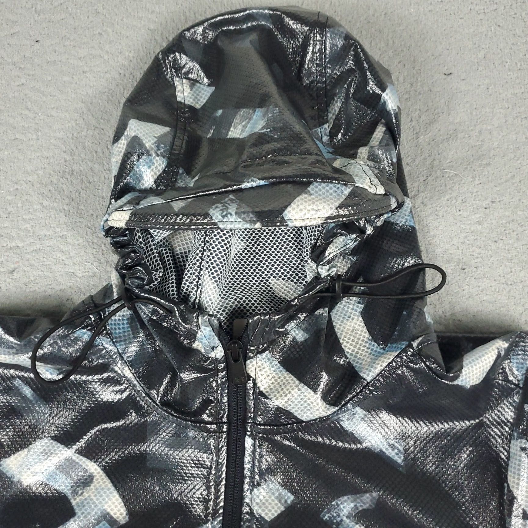 Under Armour Under Armour Jacket Mens XS Black Camouflage Full Zip Windbreaker Coat Size US XS / EU 42 / 0 - 2 Thumbnail