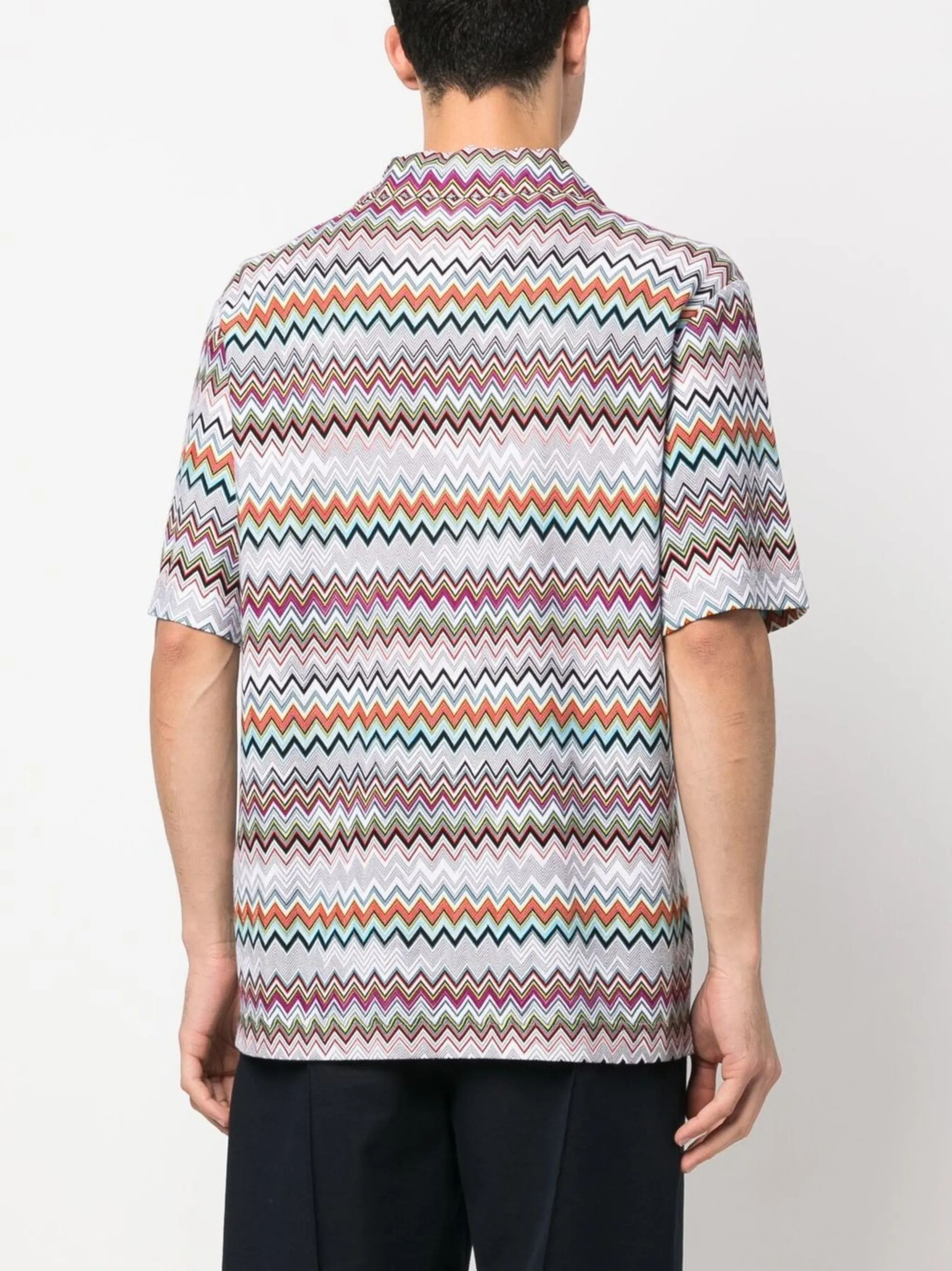 Missoni o1y0225 Patterned Shirt in Multicolor Size US M / EU 48-50 / 2 - 4 Thumbnail